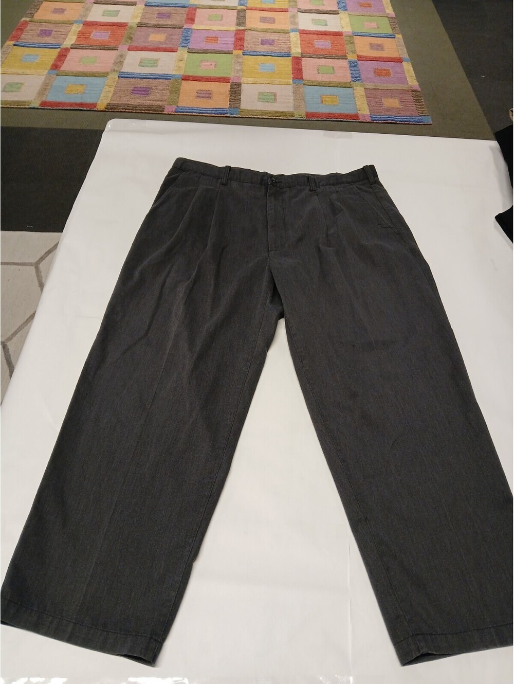 Cambridge Classics Men's Gray Dress Pants Size 42x30